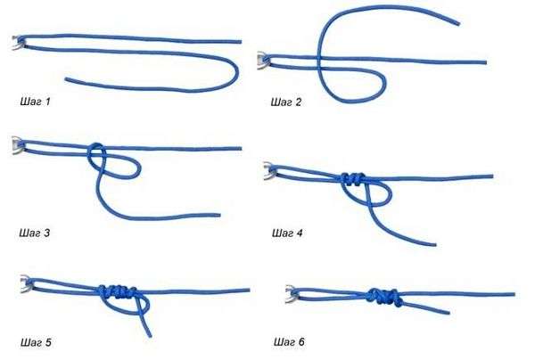 Завязывать крючок на удочке простой способ. Как привязать крючок к леске – правильные узлы