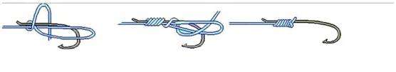 Завязывать крючок на удочке простой способ. Как привязать крючок к леске – правильные узлы