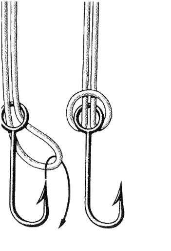 Завязывать крючок на удочке простой способ. Как привязать крючок к леске – правильные узлы