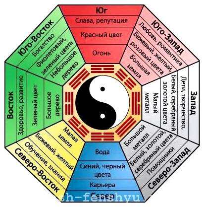Как определить восточную сторону в квартире без компаса. Фэн шуй для счастливой жизни: как определить зоны в квартире и активировать их?