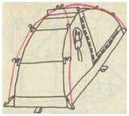 Чертежи палаток самодельных. палатка своими руками - как ее сделать