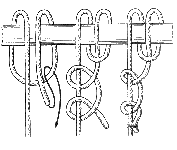 Якорный узел. Рыбацкий штык