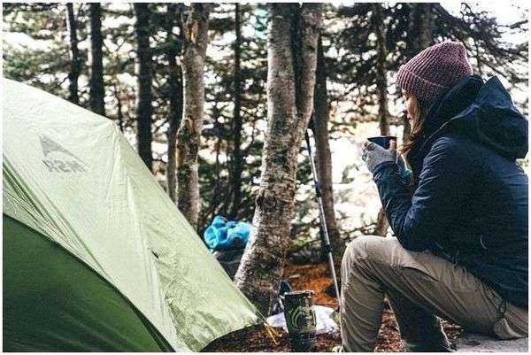 Палатка в лесу ночью. Как не замёрзнуть в палатке