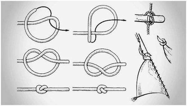 Вязание узлов из веревки. Узлы часть 1. Базовые узлы