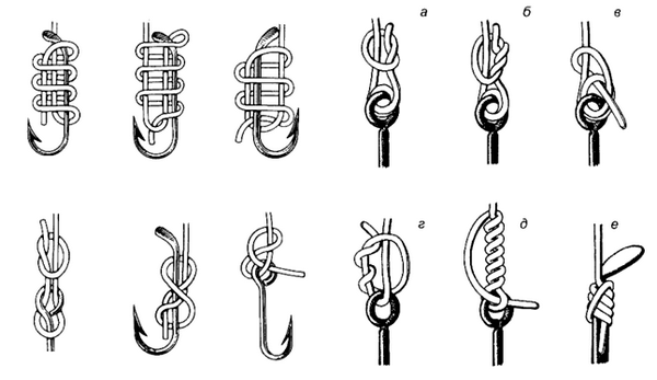 Как привязывать рыболовные крючки фото. как привязать крючок, чтобы рыба лучше подсекалась. легкий, но очень прочный узел для любых крючков