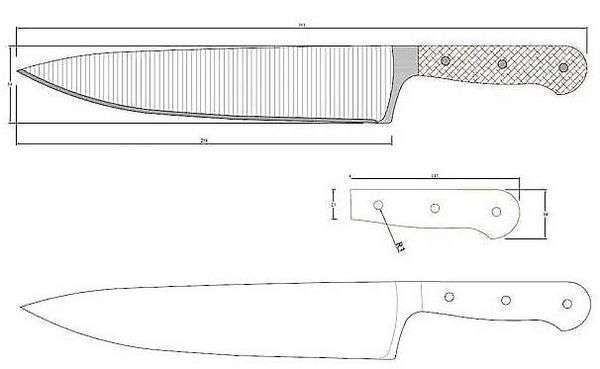 Ножи для кухни своими руками. способы изготовления кухонного ножа своими руками