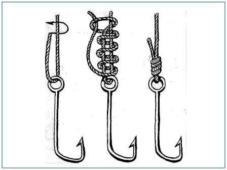 Как завязать крючок на донку. Как правильно привязать крючок к леске